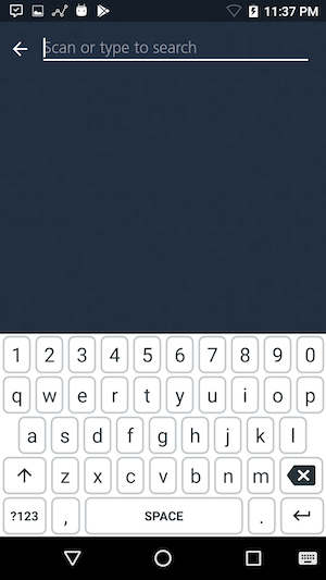 Alphanumeric Layout