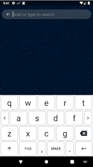Left Big Button Layout