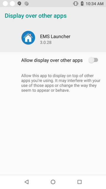 Screen Overlay Screen