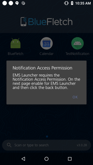 Notification Access Dialog
