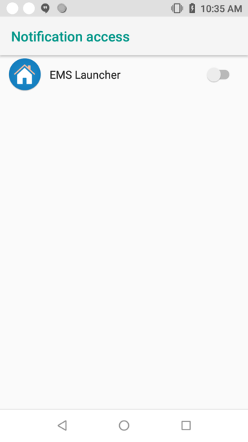 Notification Access Dialog