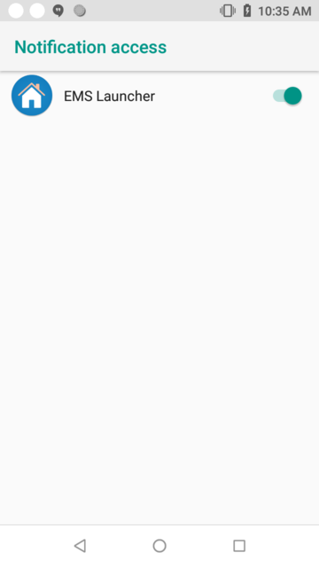Notification Access Dialog