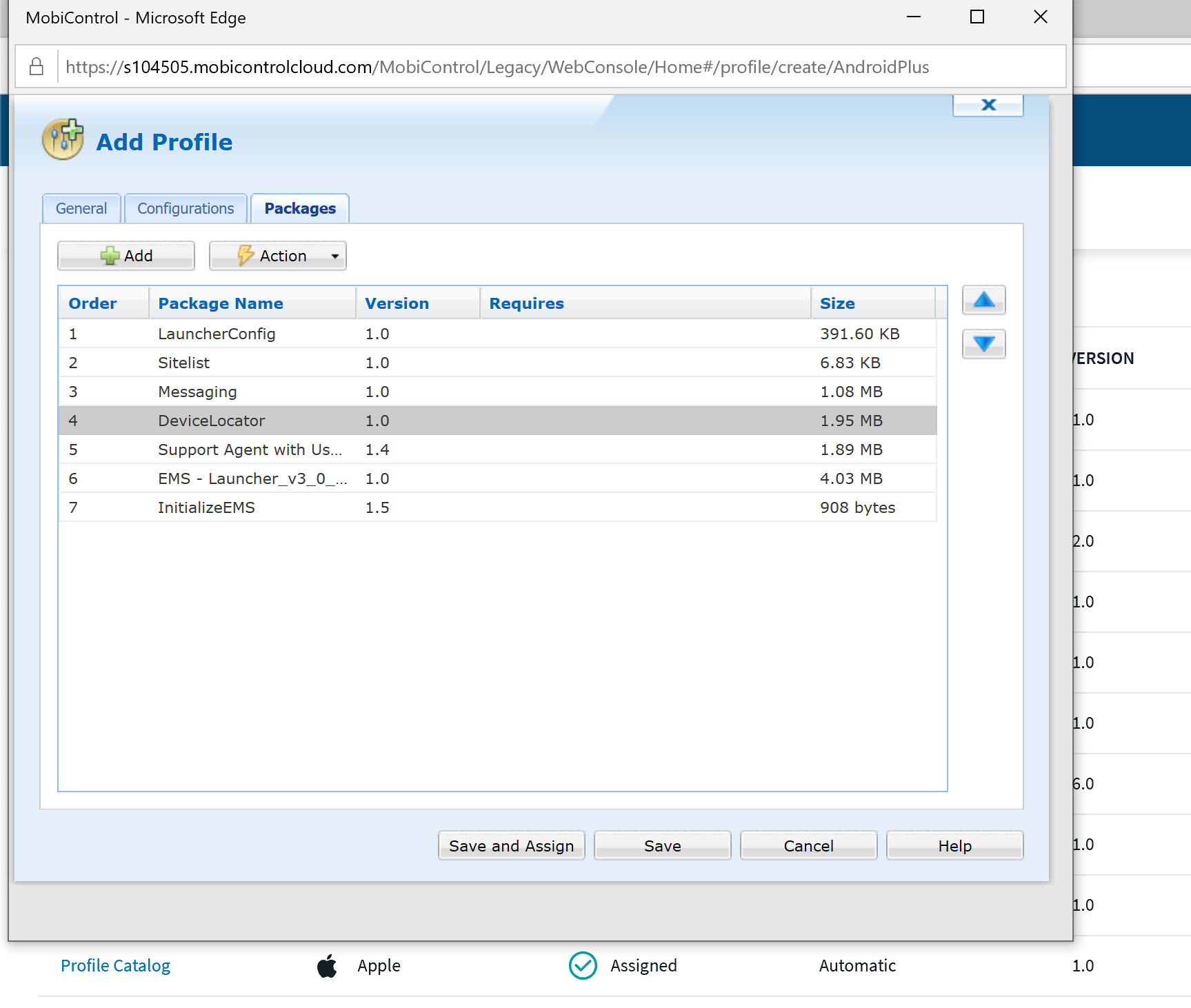 Create Profile