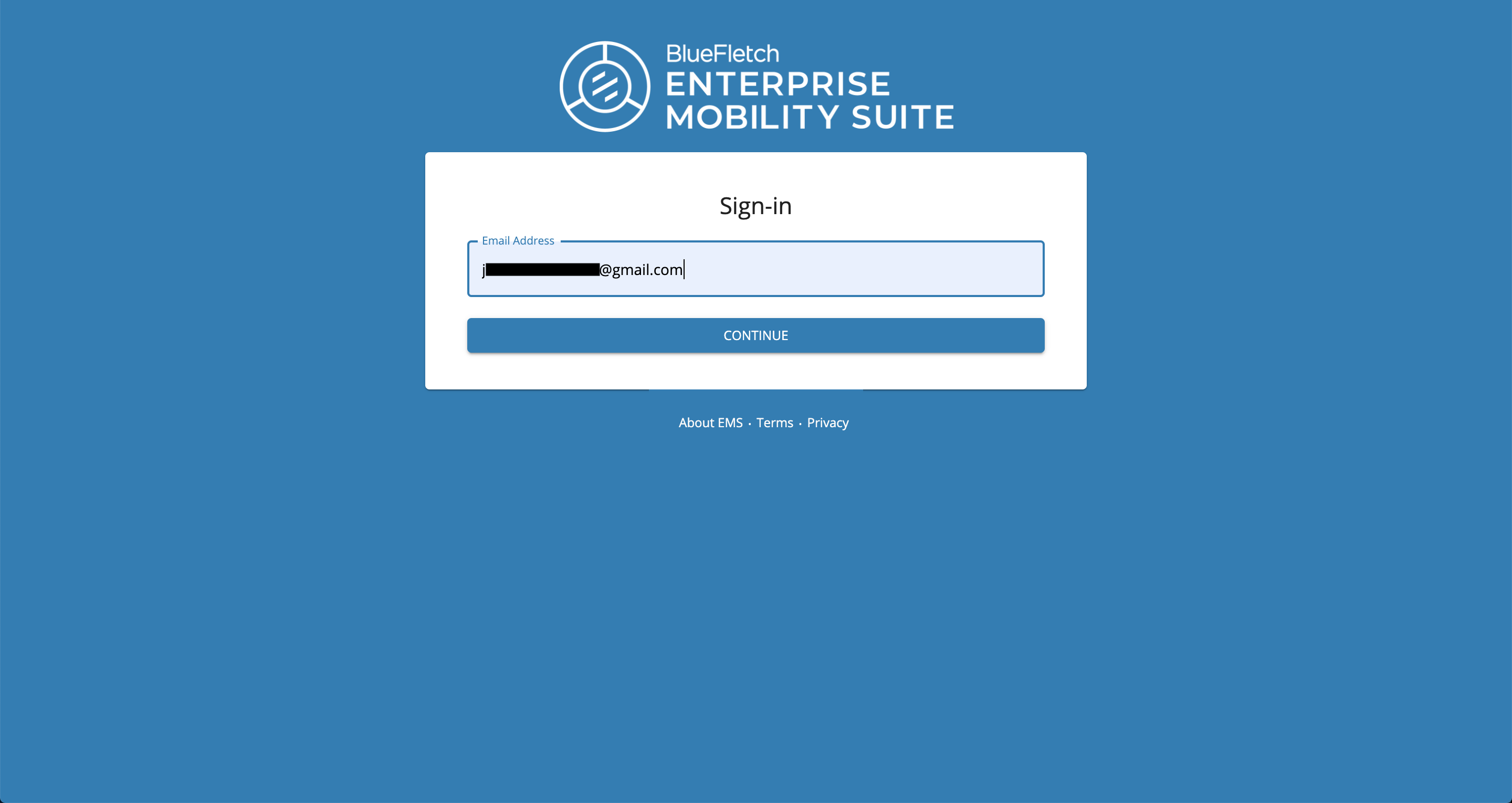 EMS Login