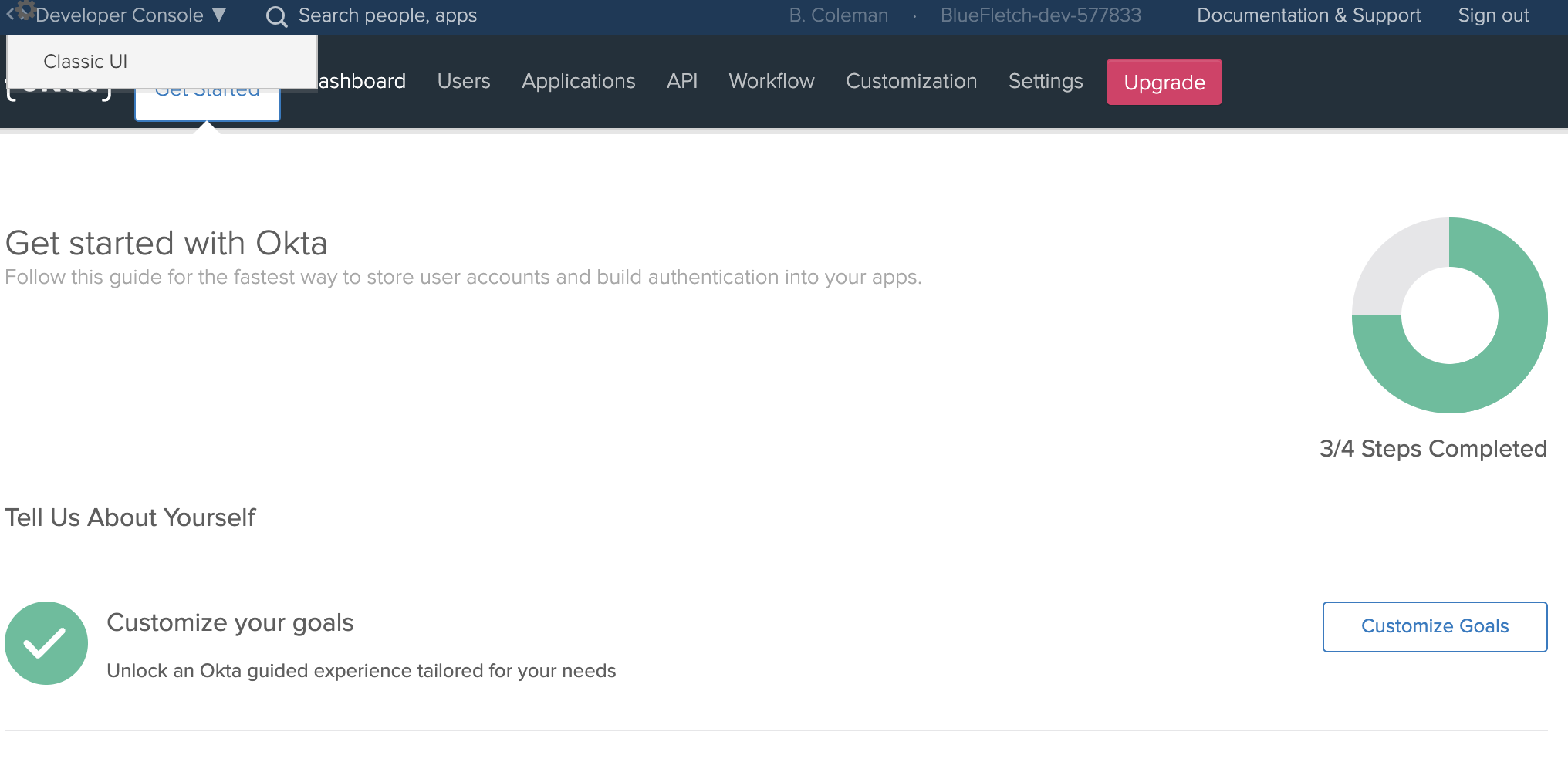Classic UI
