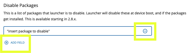 Launcher Config
