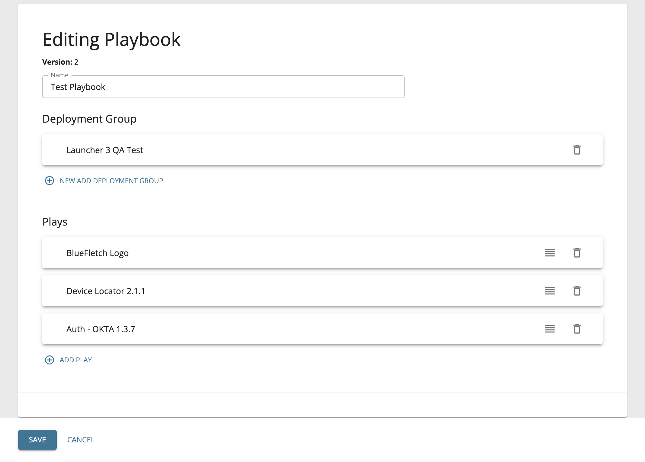Edit Playbook