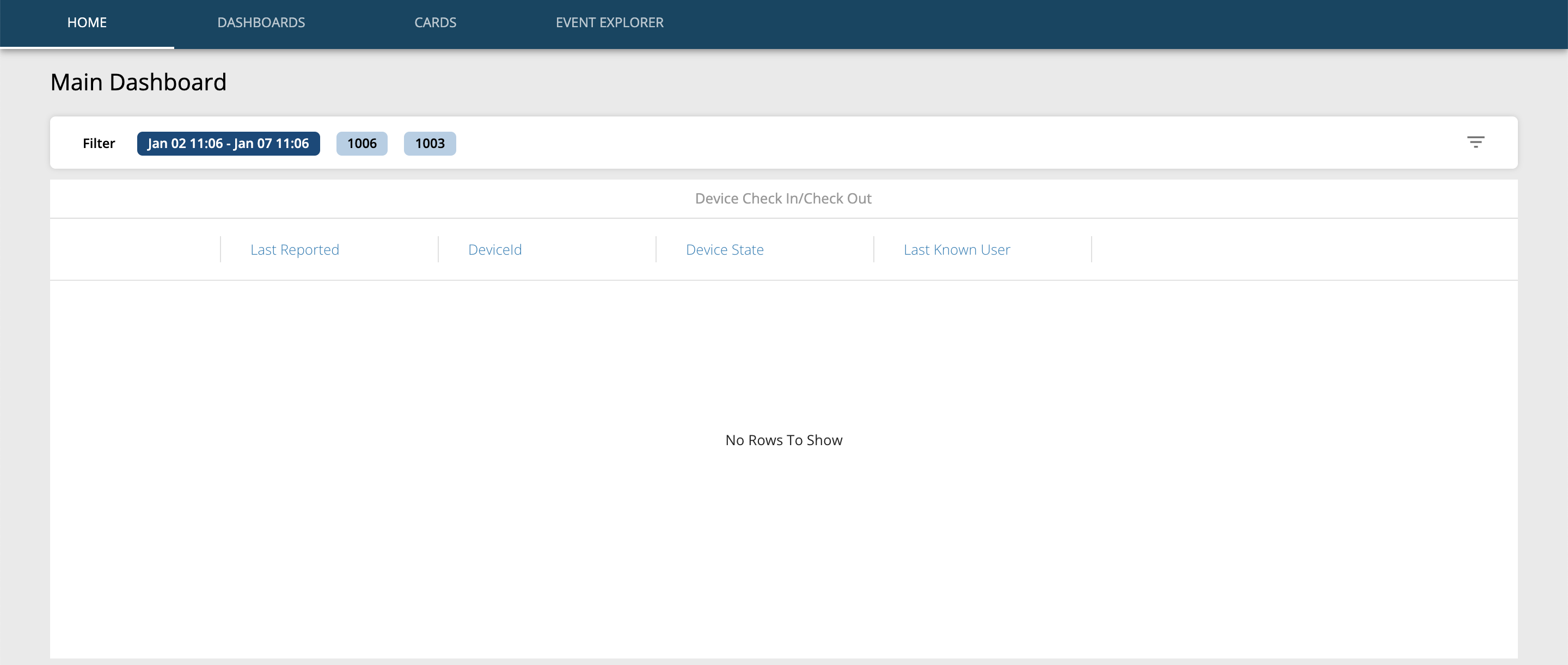 Filtered Sites