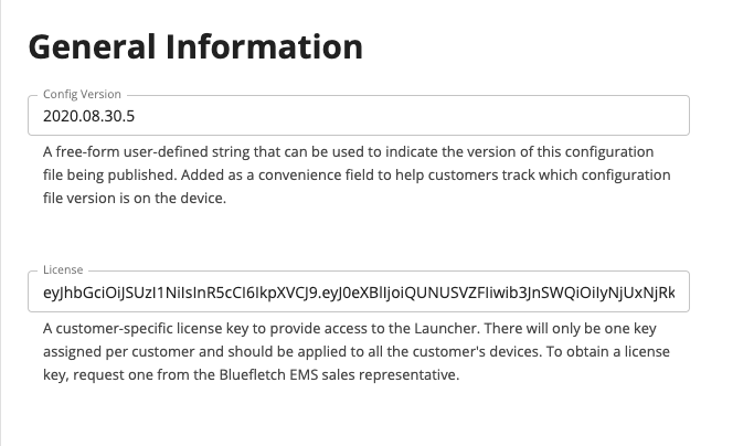Launcher Config