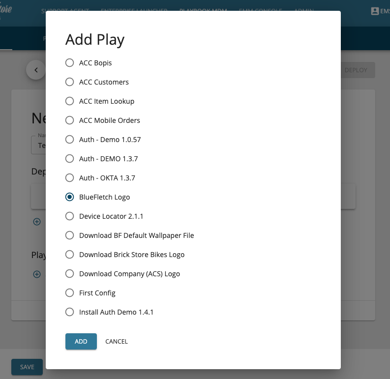 New Playbook - Plays
